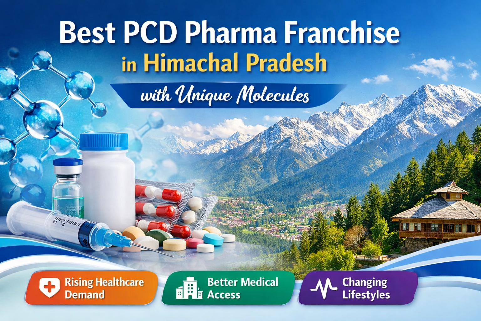 Best PCD Pharma Franchise in Himachal Pradesh with Unique Molecules